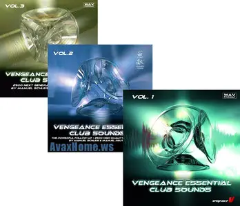 Mutekki Media Vengeance Essential Clubsounds Vol 1-3 WAV