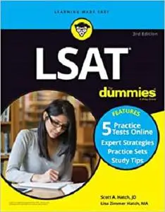 LSAT For Dummies: Book + 5 Practice Tests Online