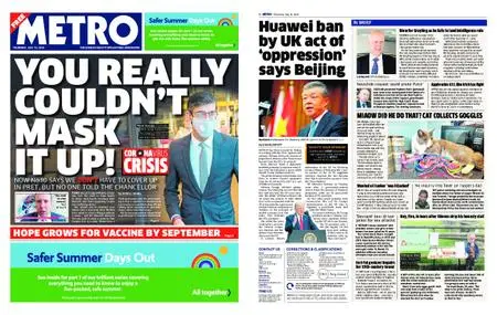 Metro UK – July 16, 2020