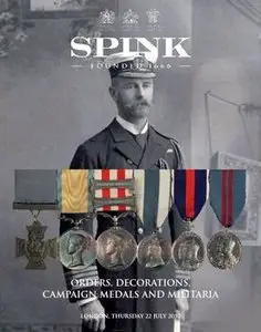 Orders, Decorations, Campaign Medals and Militaria (Spink №1006)