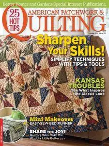 American Patchwork & Quilting - October 01, 2014