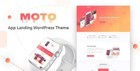 ThemeForest - Moto v1.1.0 - WordPress Landing Page Theme - 20693250