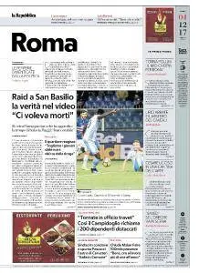 la Repubblica Roma - 4 Dicembre 2017
