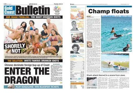 The Gold Coast Bulletin – January 19, 2012