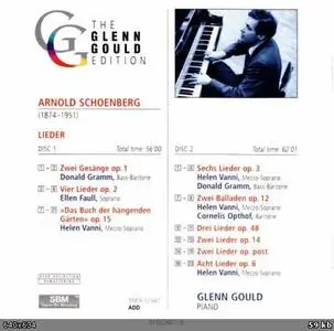Glenn Gould - Schoenberg Lieder 
