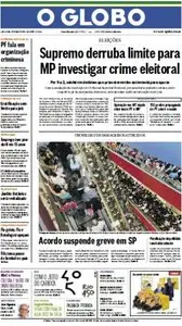 O Globo - 22 de maio de 2014 - Quinta