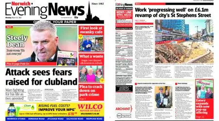 Norwich Evening News – March 21, 2022