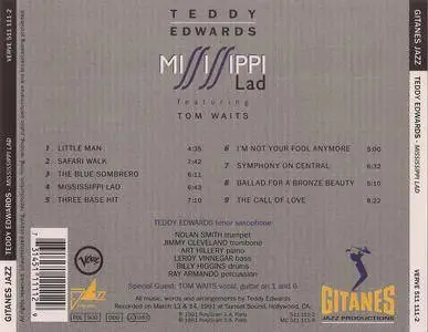 Teddy Edwards - Mississippi Lad (1991) {Verve 511 111-2} (featuring Tom Waits)