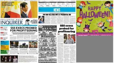 Philippine Daily Inquirer – October 31, 2017