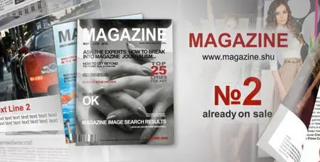 New Magazine N2 - Project for After Effects (VideoHive)