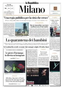 la Repubblica Milano - 27 Gennaio 2022