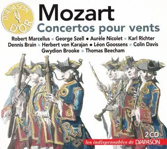 Wolfgang Amadeus Mozart - Concertos pour vents (2021) {2CD Set, Diapason DIAP132 rec 1953-1961}