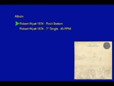 Robert Wyatt - Rock Bottom + 7'' Single (1974) [Vinyl Rip 16/44 & mp3-320 + DVD] Re-up