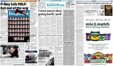Philippine Daily Inquirer – January 31, 2015