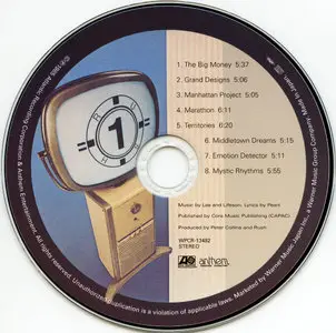 Rush - Power Windows (1985) [SHM-CD] {2009 Japan Mini LP Edition, WPCR-13482}