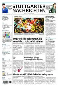 Stuttgarter Nachrichten Blick vom Fernsehturm - 12. Oktober 2017