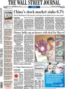The Wall Street Journal Asia September 1 2009