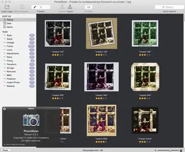 PhotoStyler 6.8.3 Mac OS X