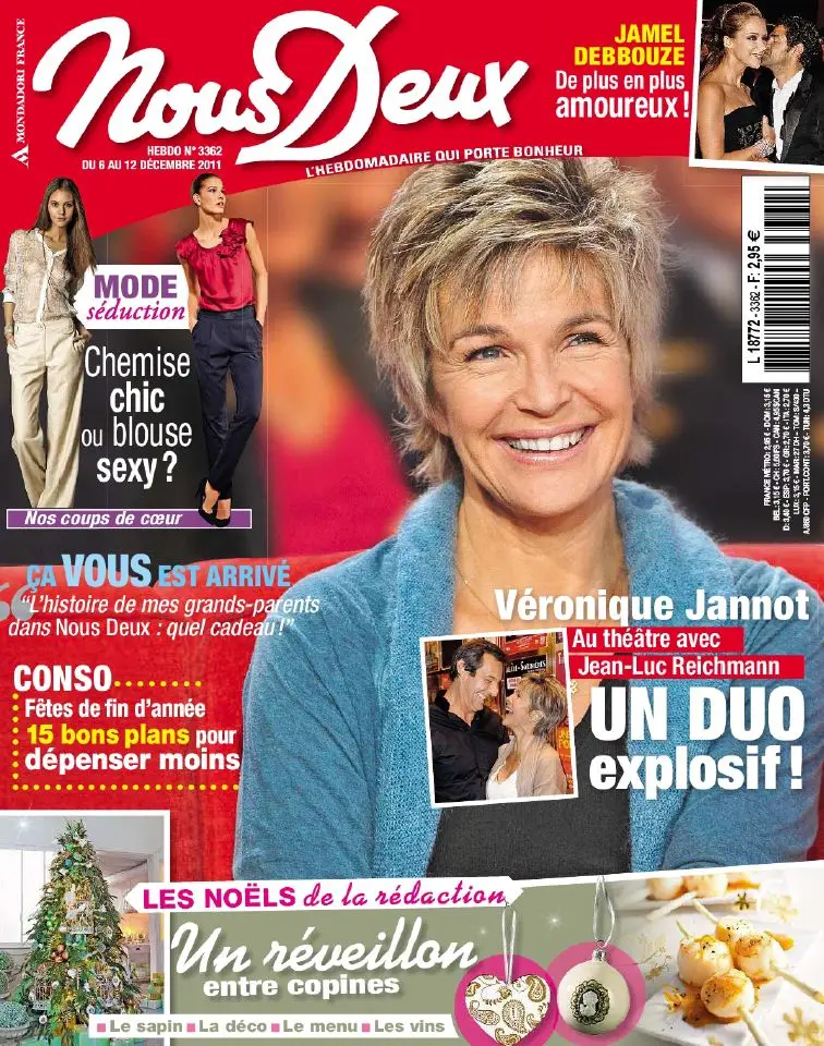 Nous Deux N° 3362 du 6 au 12 Décembre 2011