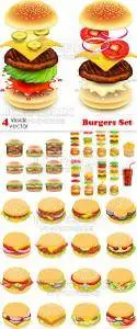 Vectors - Burgers Set