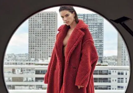 Alessandra Ambrosio by Branislav Simoncik for Vogue Portugal January 2018