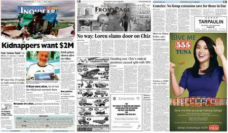 Philippine Daily Inquirer – November 01, 2009