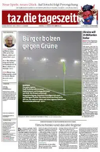 Tageszeitung TAZ vom 25 Februar 2014