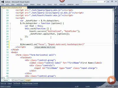 Pluralsight - jQuery Tips and Tricks [repost]