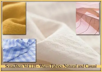DataCraft Sozaijiten Vol 118 - Warm Fabrics Natural and Casual
