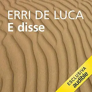 «E disse» by Erri De Luca