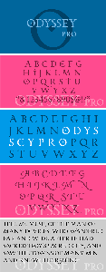 Odyssey Pro Font