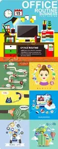 Templates flat design concept icon and sign vector 7