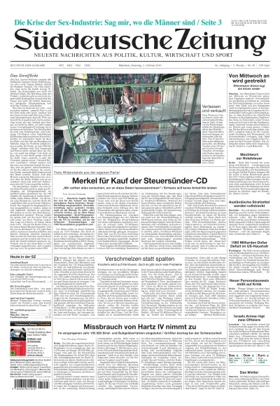 Sueddeutsche Zeitung vom 02.02.2010