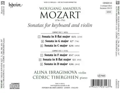 Alina Ibragimova, Cedric Tiberghien - Mozart: Violin Sonatas Nos. 12, 16, 17, 23, 32, 36 (2017)