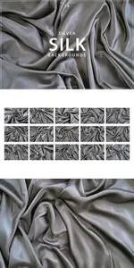 Silver Silk Backgrounds 9VZXNDU