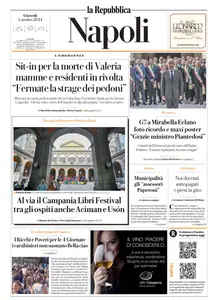 la Repubblica Napoli - 3 Ottobre 2024