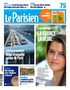 Le Parisien du Mardi 6 Janvier 2026