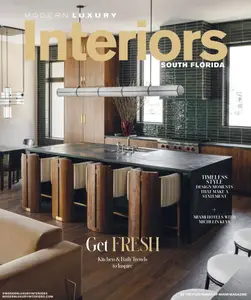 Modern Luxury Interiors - South Florida - Vol 4, 2024