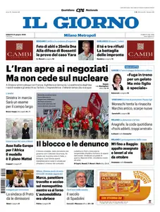 Il Giorno Milano Metropoli - 21 Giugno 2025