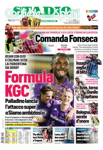 Corriere dello Sport Firenze - 28 Settembre 2024