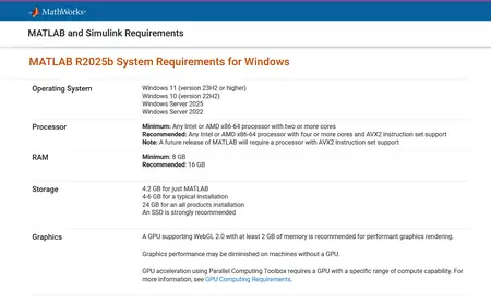 MathWorks MATLAB R2025b with Documentation