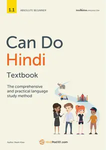 Can Do Hindi Textbook: The comprehensive and practical language study method