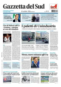 Gazzetta del Sud Catanzaro - 27 Giugno 2024