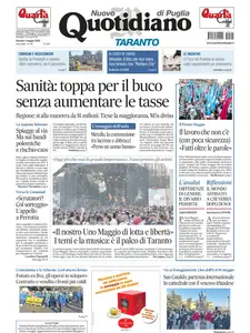 Quotidiano di Puglia Taranto - 1 Maggio 2025