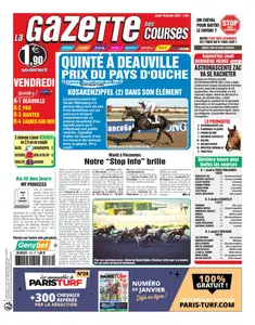 La Gazette des Courses - 16 Janvier 2025