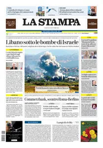 La Stampa Savona - 24 Settembre 2024