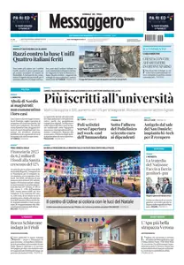 Messaggero Veneto Udine - 23 Novembre 2024