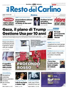 Il Resto del Carlino Modena - 1 Settembre 2025