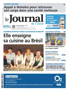 Le Journal de l'Orne - 16 Octobre 2025