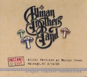 The Allman Brothers Band - Alltel Pavilion At Walnut Creek Raleigh, NC 08/10/03 (2003) {3CD Box Set}